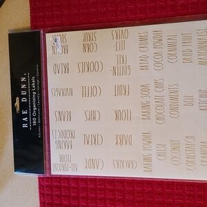 RAE DUNN LABELS